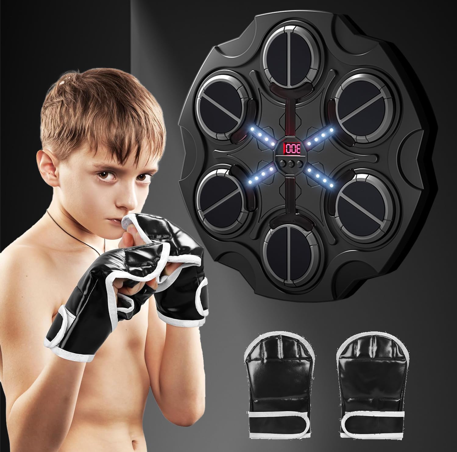 Smart Wall Mounted Music Boxing Machine for Kids by Toyone
