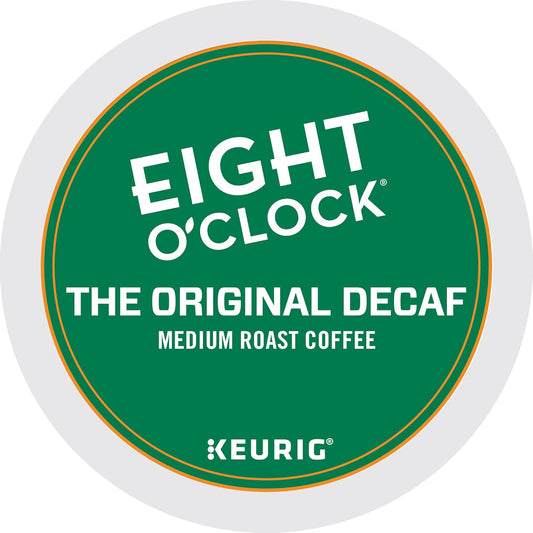 Eight O'Clock Coffee The Original Decaf K-Cup Pods for Keurig