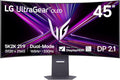 LG 45GX950A-B 45-in Ultragear 5K2K OLED Curved Gaming Monitor