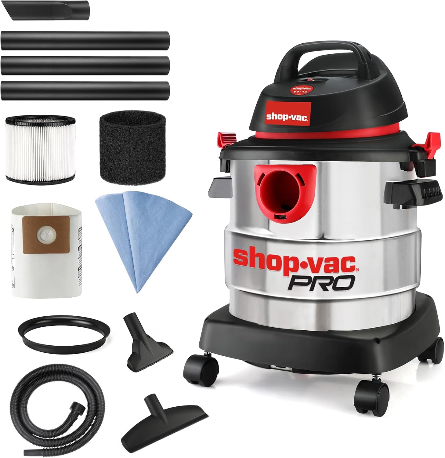Shop-Vac 5 Gallon Wet/Dry Vacuum with Powerful Performance