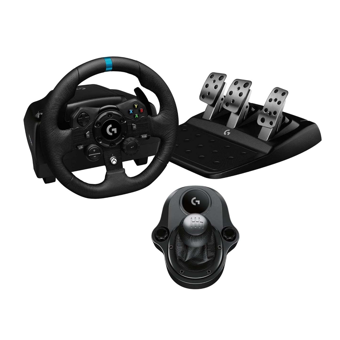 Logitech G923 Racing Wheel and Pedals for Ultimate Racing Fun