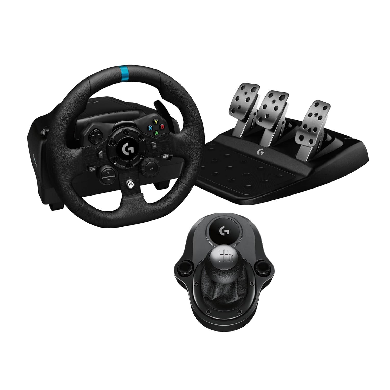 Logitech G923 Racing Wheel and Pedals for Ultimate Racing Fun