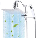 12x10 in Filtered Rainfall Shower Head with Handheld Combo - High