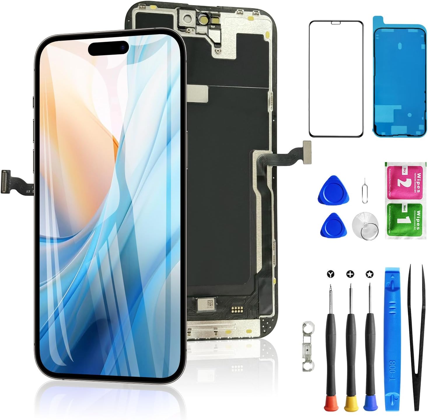 iPhone 14 Pro Max Screen Replacement with 3D Touch LCD Display