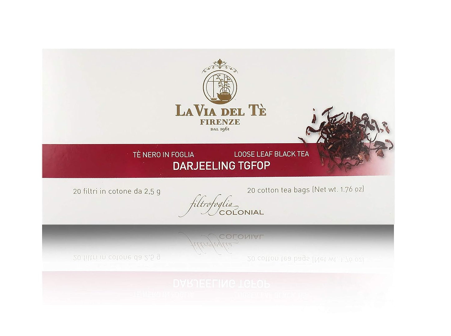 La Via del Te Darjeeling TGFOP Indian Black Tea for Tea Lovers