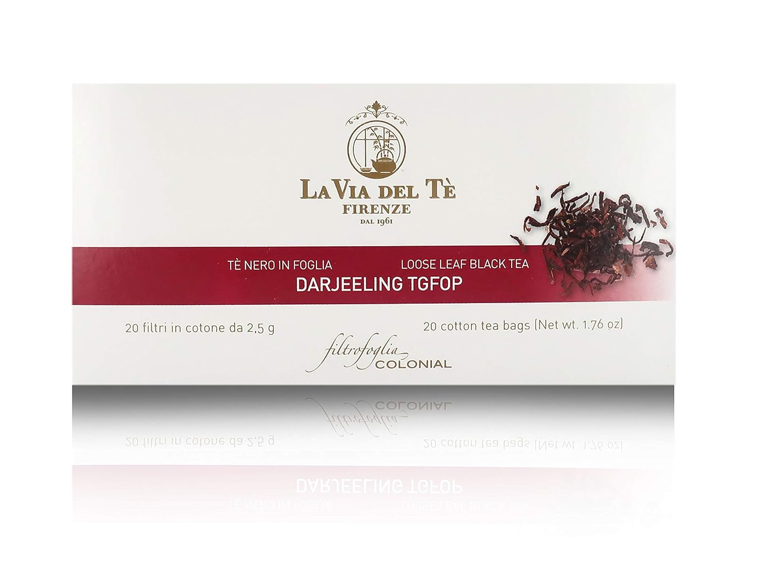 La Via del Te Darjeeling TGFOP Indian Black Tea for Tea Lovers
