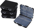 Small Tackle Box Organizer 4 Pack Mini Tackle Boxes - Pocket Storage