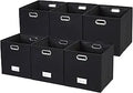 Felt Storage Basket 13x15x13 Storage Cube Bins - Pack of 4, Kallax Fit