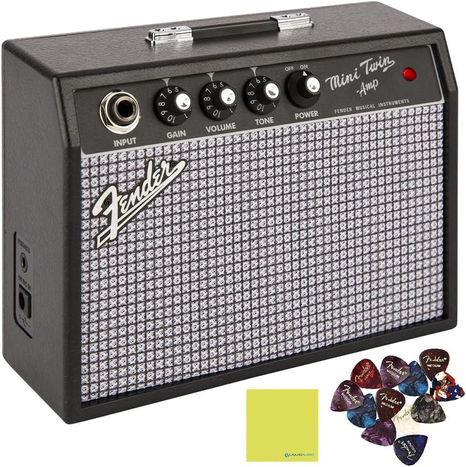 Fender Mini '65 Twin Amp Bundle - Amplify in Style!