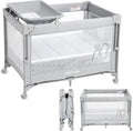 ANGELBLISS Baby Bassinet Bedside Crib: 4-in-1 Playard Solution