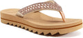 KuaiLu Womens Orthotic Flip Flops with Arch Support - Cushioned Shoes