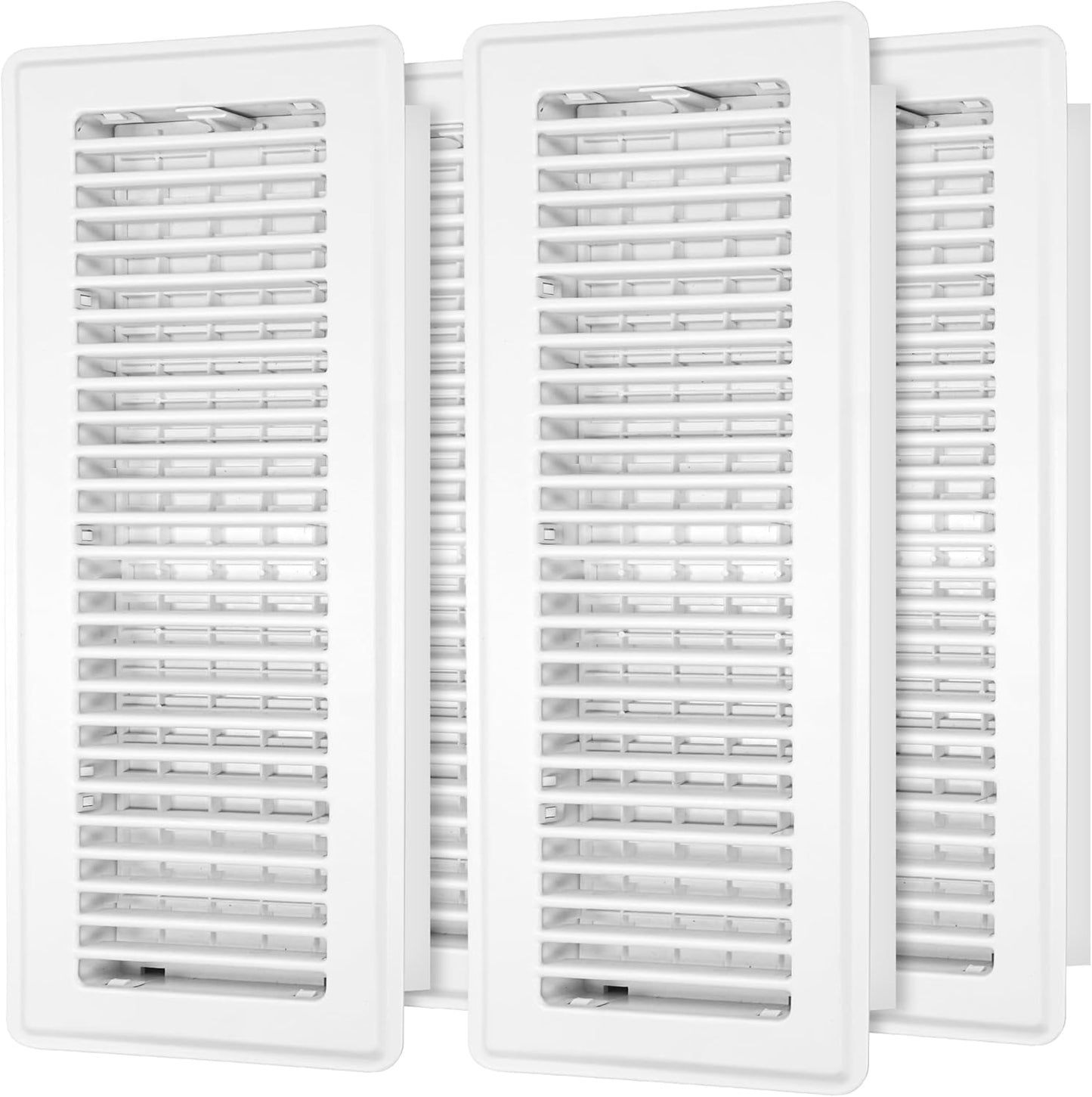 Floor Register 4x14 Heavy Duty Steel Vent Covers for Home Use