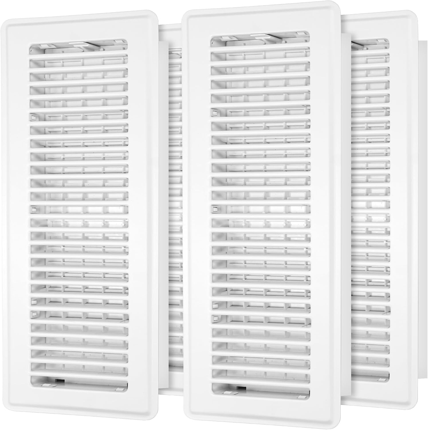 Floor Register 4x14 Heavy Duty Steel Vent Covers for Home Use