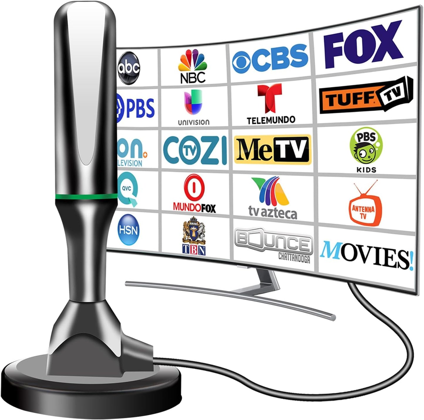 HD Indoor TV Antenna for Crisp 4K Picture - ATVFuture