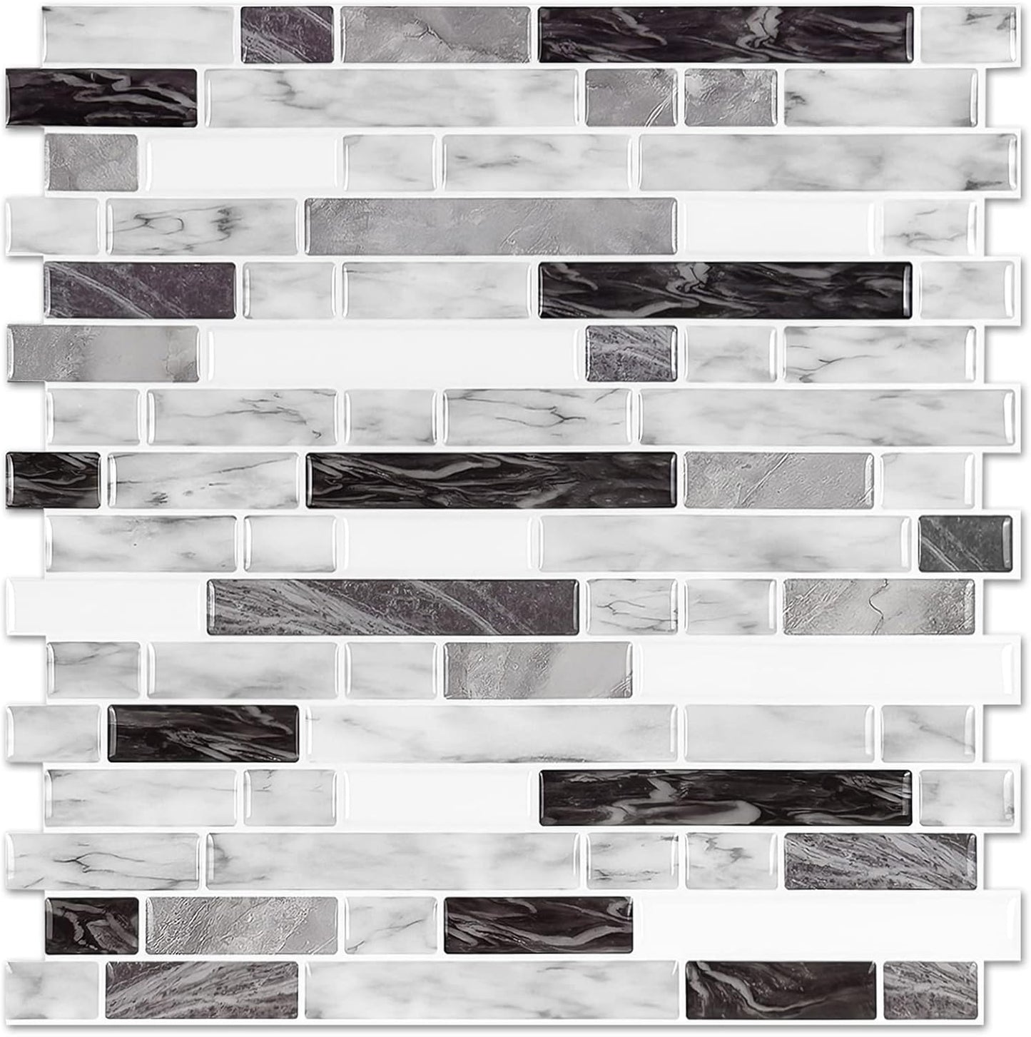 STICKGOO Thicker Design Peel and Stick Tile Backsplash for Kitchen