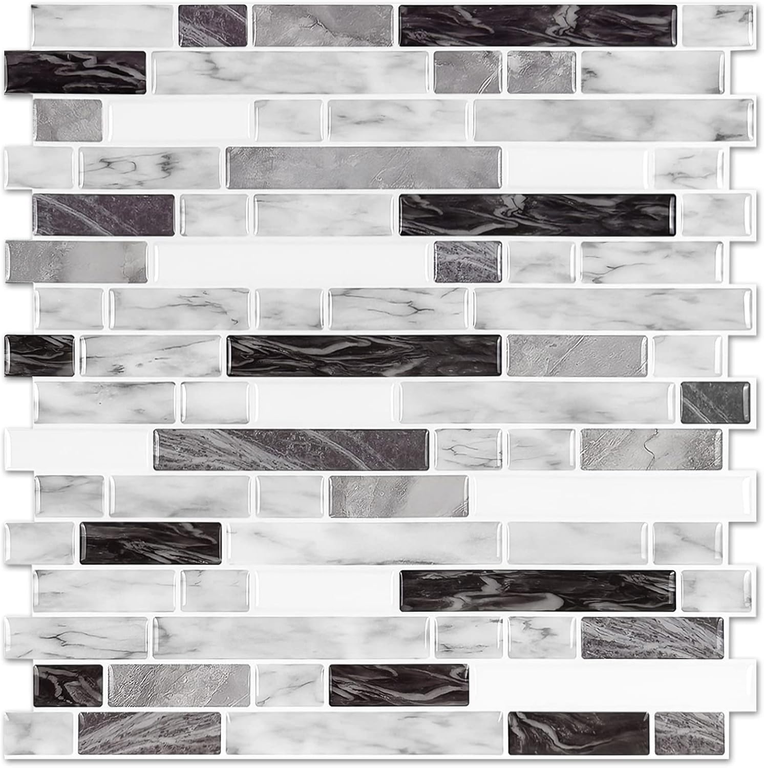 STICKGOO Thicker Design Peel and Stick Tile Backsplash for Kitchen