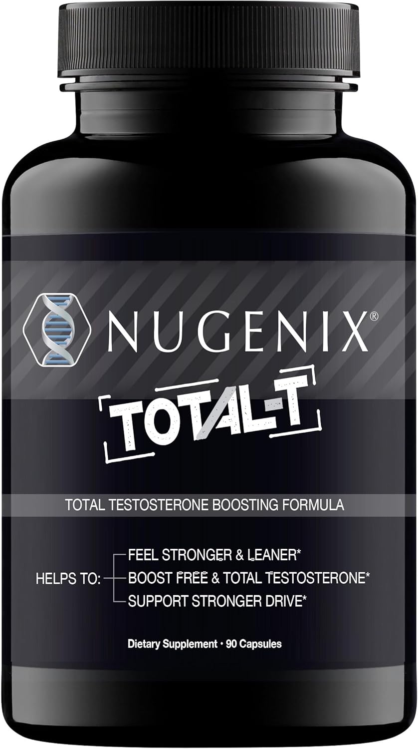 Nugenix Total-T Testosterone Booster for Men - 90 Count Supplement