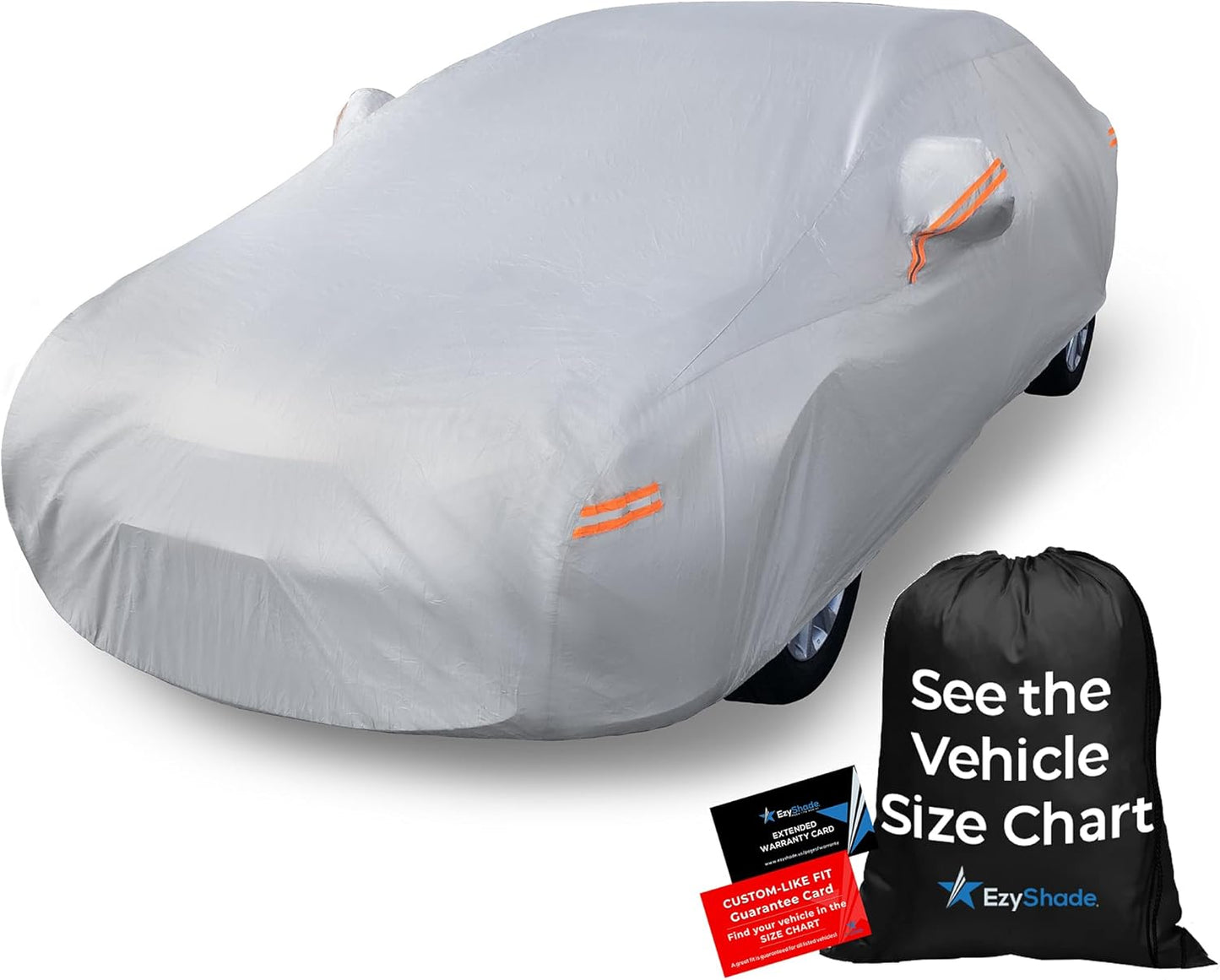 EzyShade 10-Layer Car Cover Waterproof All Weather Protection