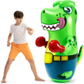 T-Rex Inflatable Bopper 47 in Kids Punching Bag - Fun Bounce-Back Toy