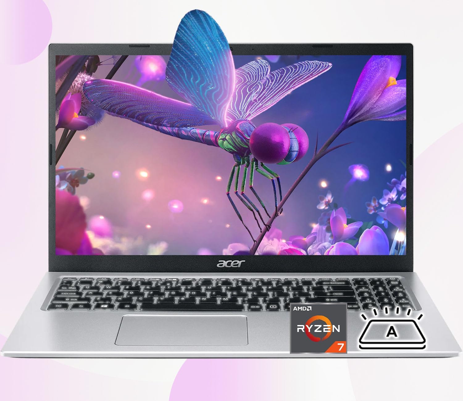 Acer Aspire 3 Premium Laptop with Backlit Keyboard and More