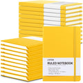 20 Pack Journals for Writing College Ruled Notebooks - Value Bulk A5