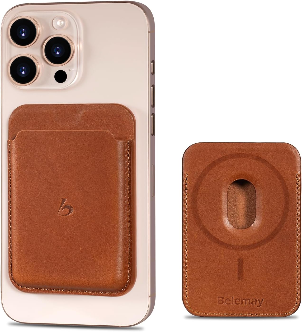 Belemay Strong Magnetic Wallet for iPhone 17/16/15 Series
