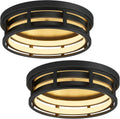 LED Flush Mount Ceiling Light Fixture 3-Color Selectable - Energy