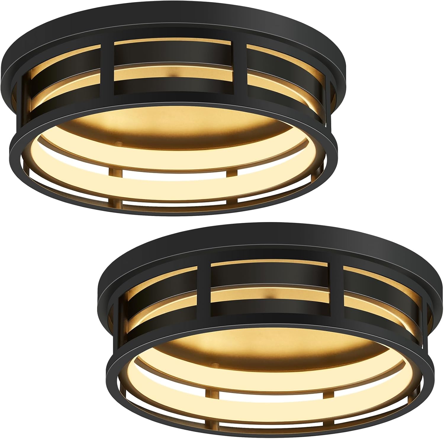 ZHU YAN LED Flush Mount Ceiling Light Fixture for Modern Spaces