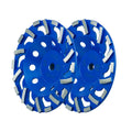 SALI 7in Turbo Diamond Grinding Wheel 20-Segment - Heavy Duty Coating