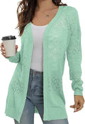 Casual Lightweight Long Sleeve Cardigan - Soft, Breathable Layer