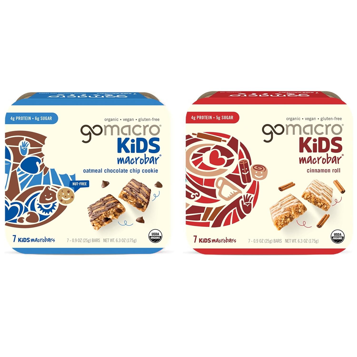 GoMacro MacroBar Organic Vegan Protein Bars - Delicious Treats