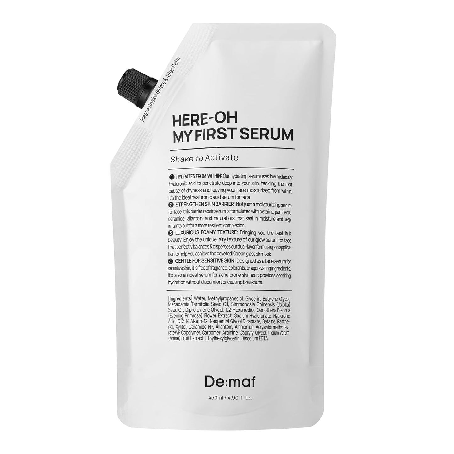 Here-Oh My First Serum Hydrating Facial Serum for Sensitive Skin