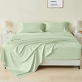 GOKOTTA Queen Sheet Set, 100% Bamboo Rayon - Cooling & Deep Pocket