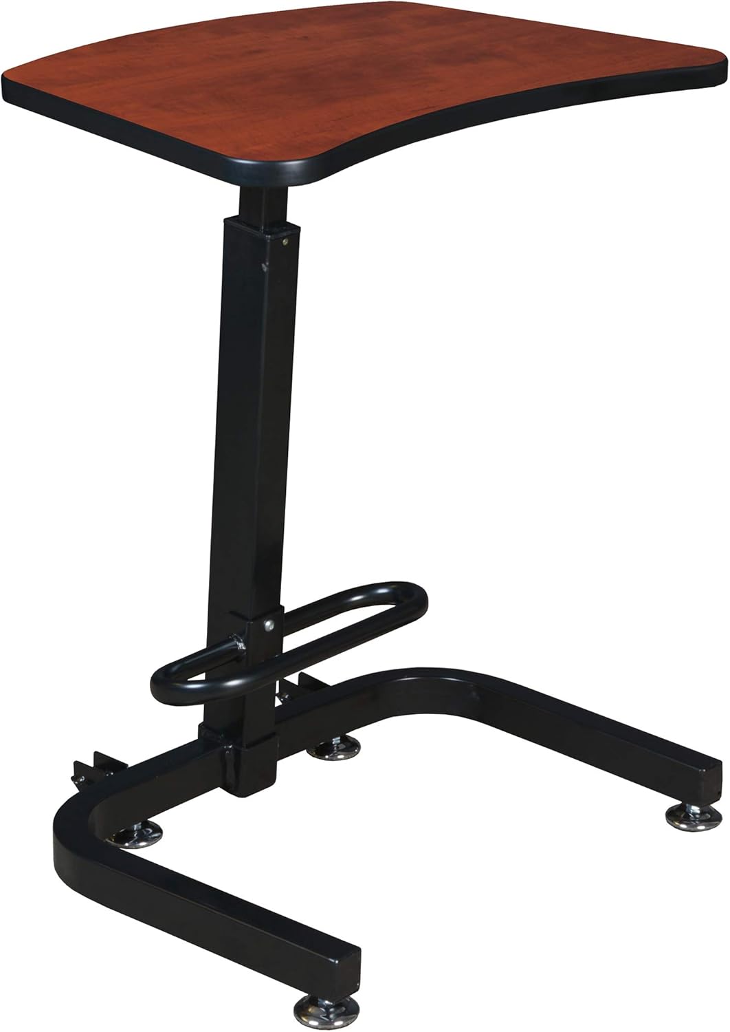 Regency Cherry Sit-Stand Desk - Stand Taller, Work Smarter