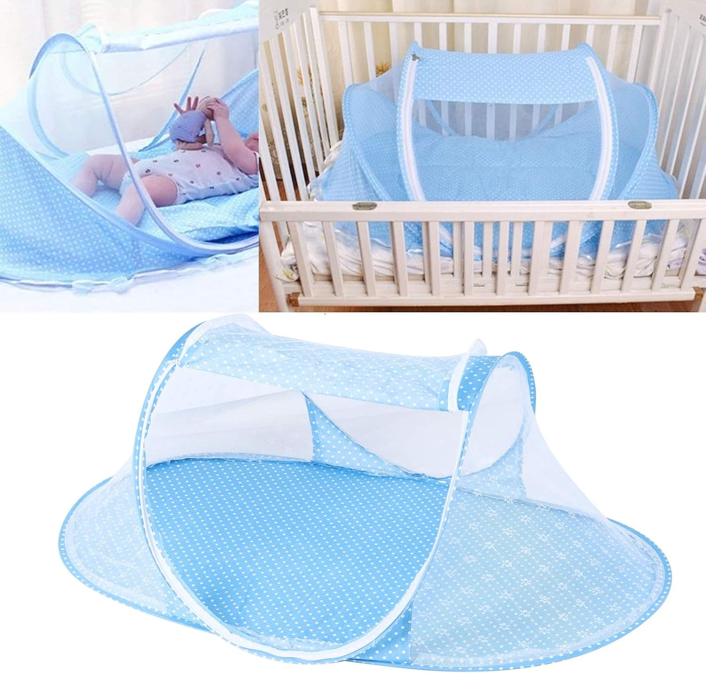 Instant Pop-Up Baby Mosquito Net - Sleep Peacefully!