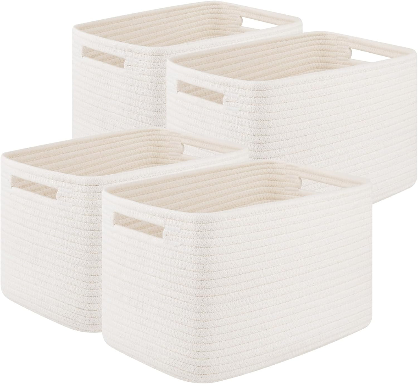 Storage Baskets for Organizing - Woven Decorative Baskets