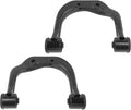 TRQ Front Upper Control Arm Set Compatible with 2001-2007 Toyota