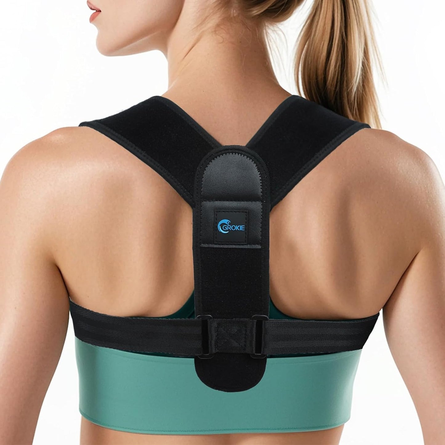 Posture Corrector for Women and Men - Adjustable Back Brace