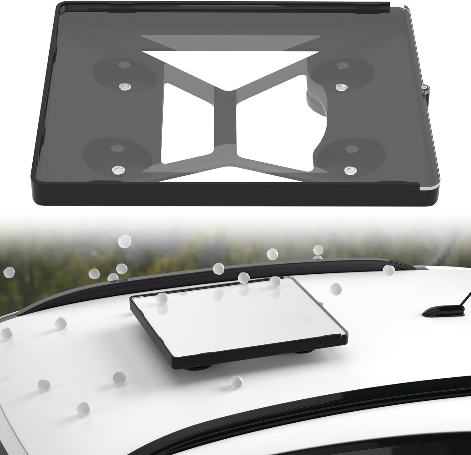 Starlink Mini Mount with Protective Cover for Car and RV Use