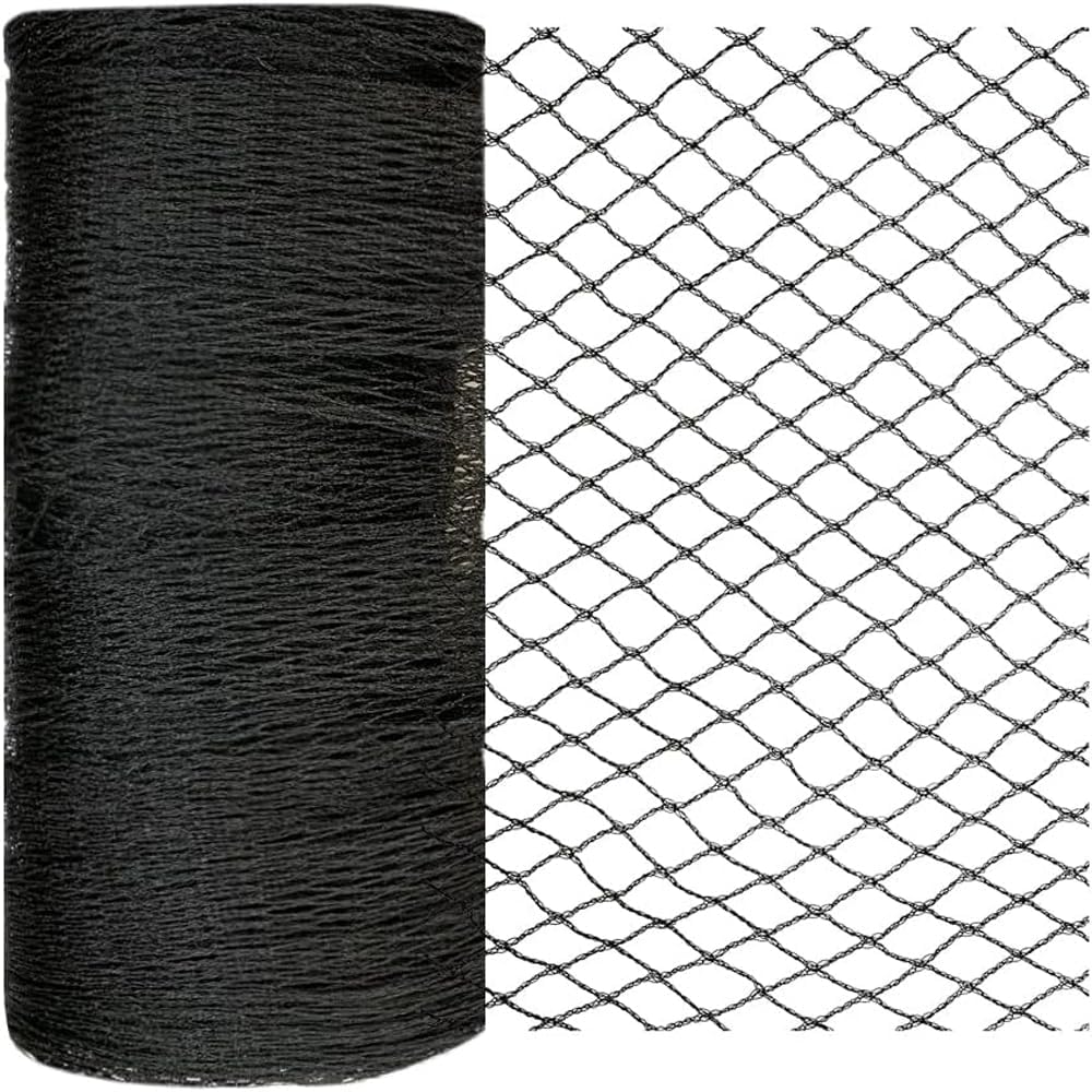 25x100 FT Bird Netting for Chicken Coop, Strong Woven Protection
