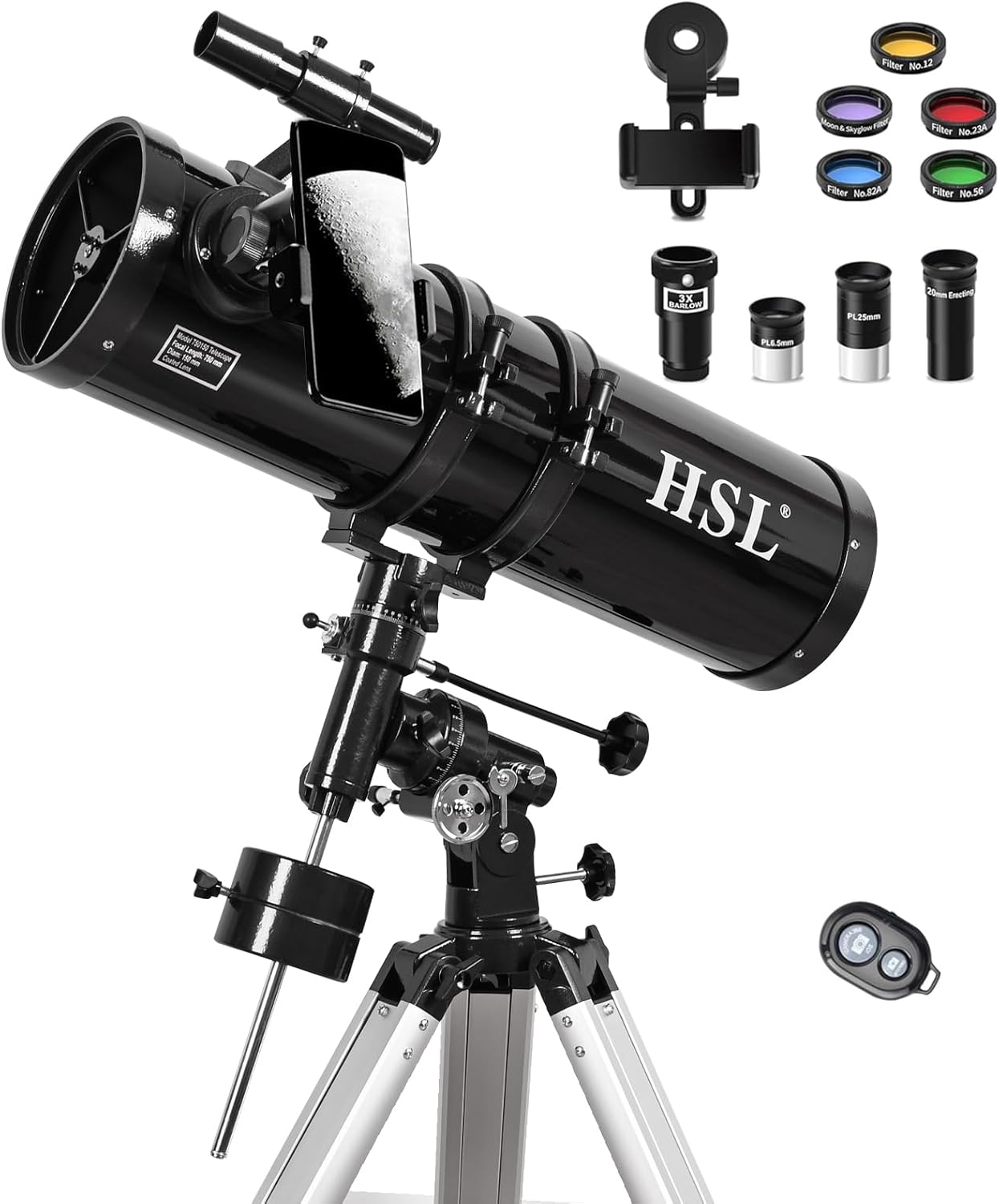 HSL 150EQ Astronomical Reflector Telescope for Adults Review