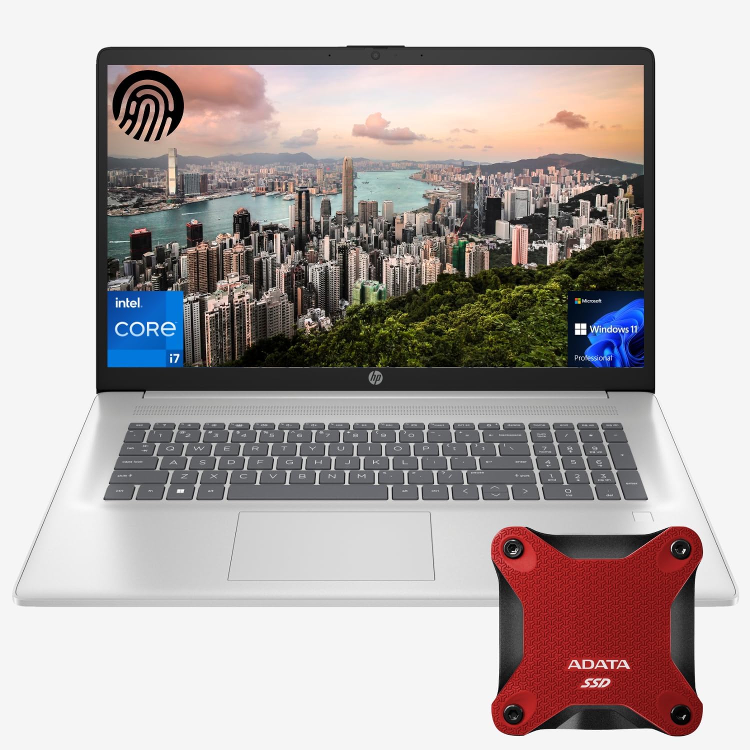 HP 17t Business Laptop - Speed & Performance!