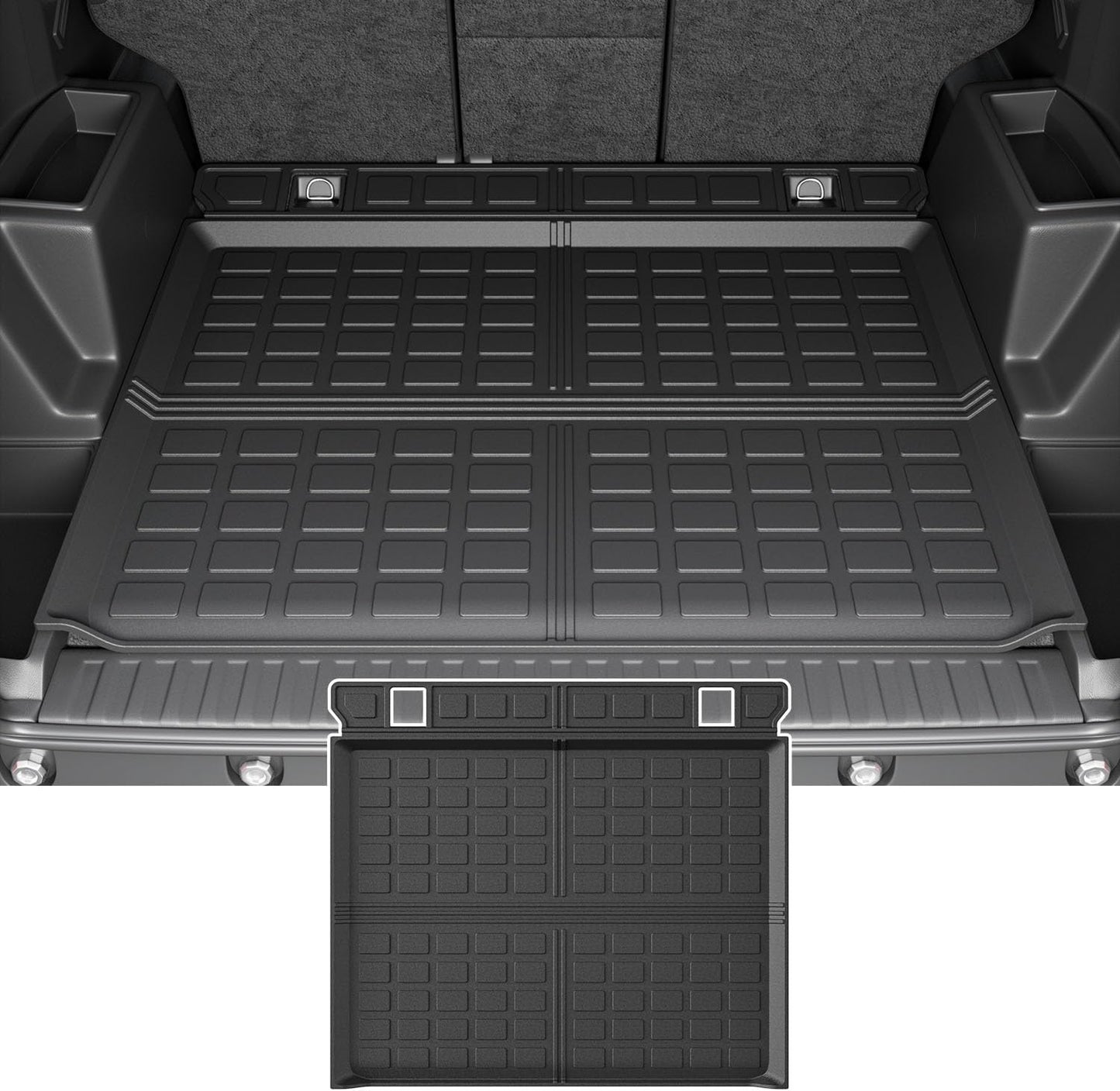Trunk Mat Compatible with 2010-2024 Toyota 4Runner Cargo Mat