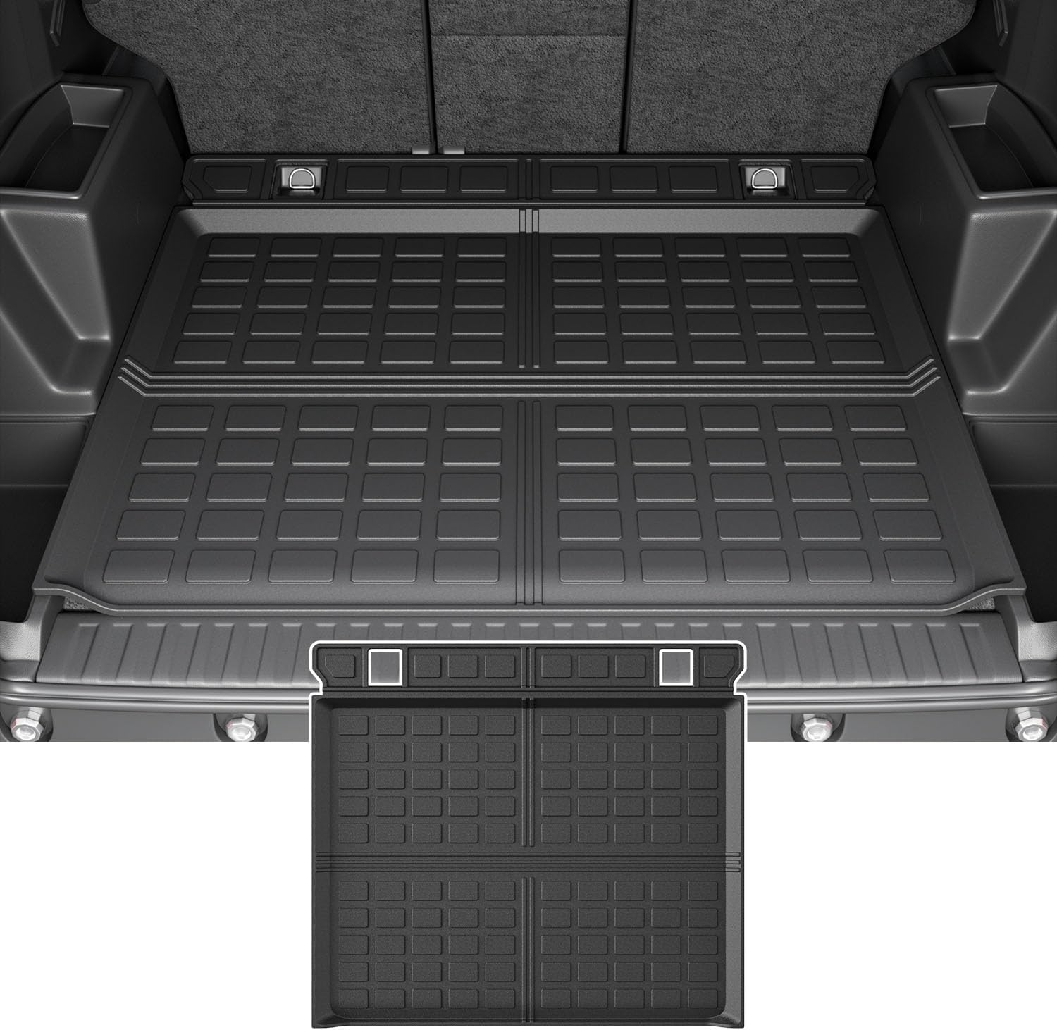 Trunk Mat Compatible with 2010-2024 Toyota 4Runner Cargo Mat