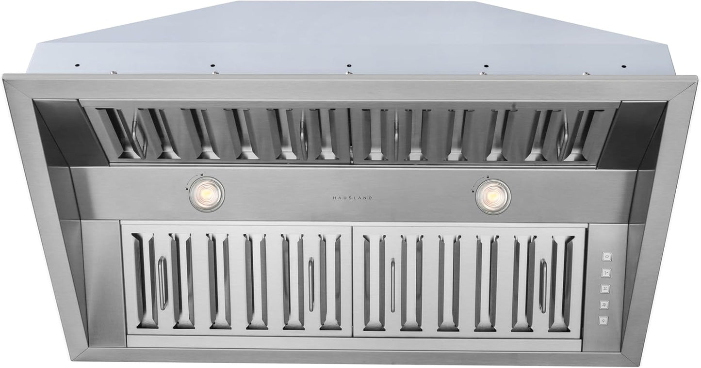Hauslane Range Hood Insert 34 Inch with 800 CFM Suction Power