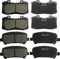 SIPAUTEC 8pcs Ceramic Disc Brake Pads for Chevrolet Colorado