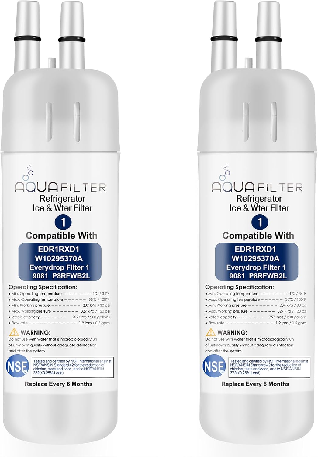MMFILTER 2 Pack: Clean & Fresh Water!