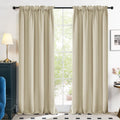 Blackout Curtains 42W x 84L - Thermal, Noise Reducing Panels