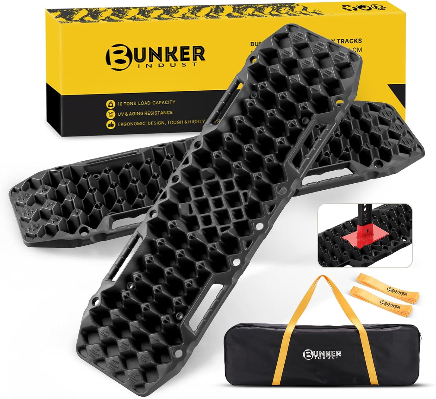 Off-Road Traction Boards for 4X4 Jeep Truck Recovery Needs