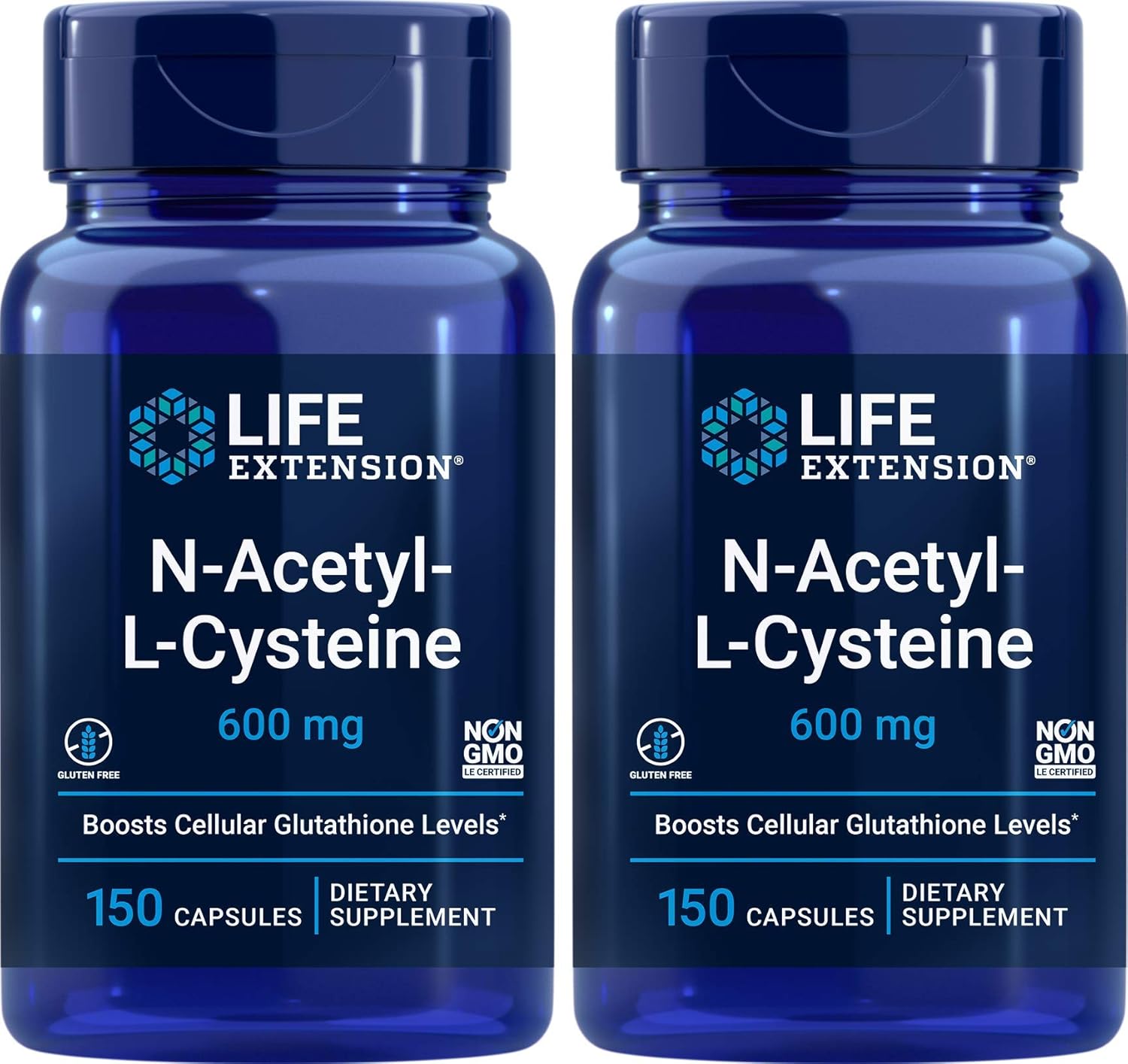 N-Acetyl-L-Cysteine 600mg Capsules for Antioxidant Support